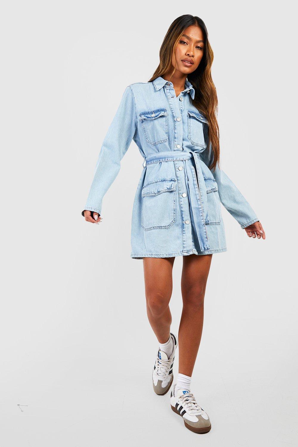 Wallis hot sale denim dress